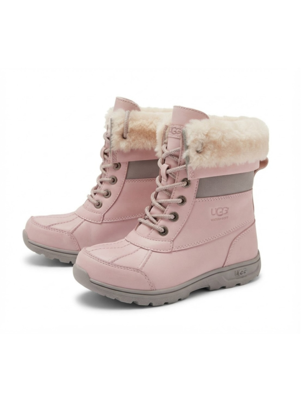 UGG Kids Girls Butte II CWR Coldweather Boots "Pink Crystal Size 13C
